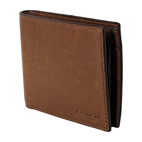 coach wallets for men|coach men's coin wallet.